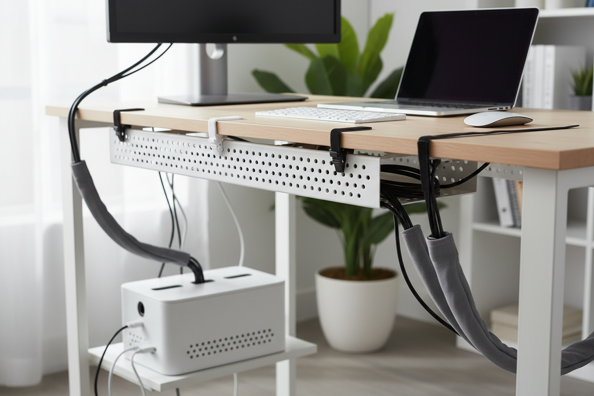 Best Cable Management Accessories for a Clean Desk Setup