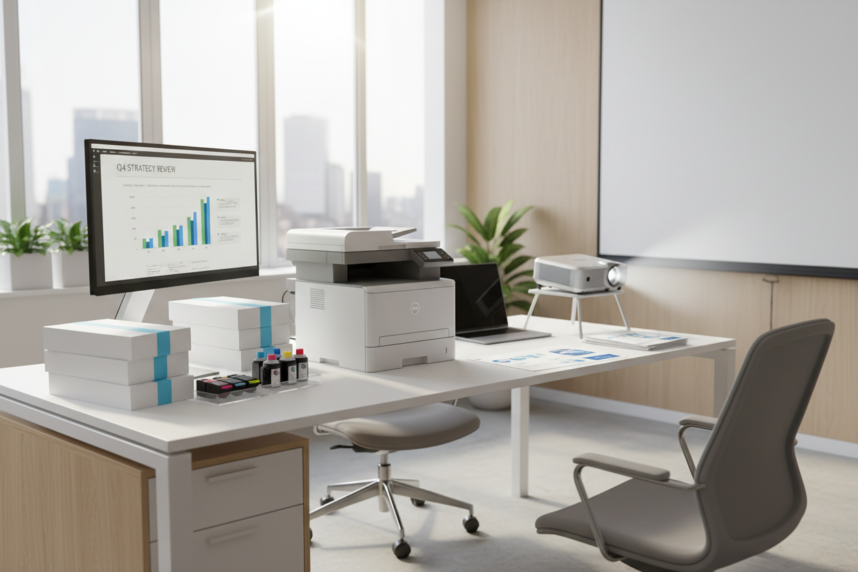 Boost Office Productivity with Printers, Printers & Accessories, and Presentation Products