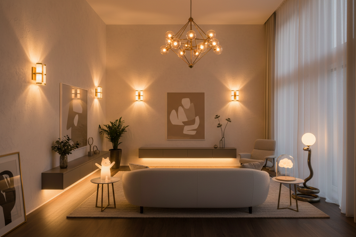 Brighten Every Room with Wall Lights, Ceiling Lights, and Novelty Lighting