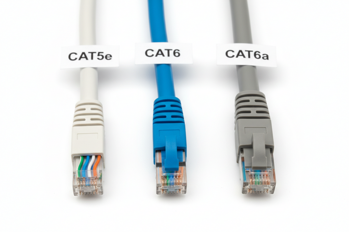 Cat5e vs. Cat6 vs. Cat6a: Which Ethernet Cable Do You Need?