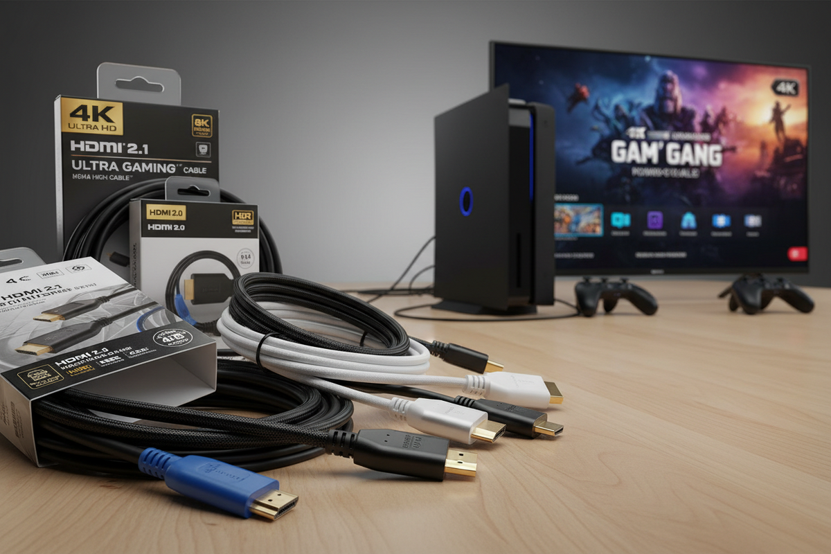 How to Choose the Right HDMI Cable for Your TV or Gaming Setup
