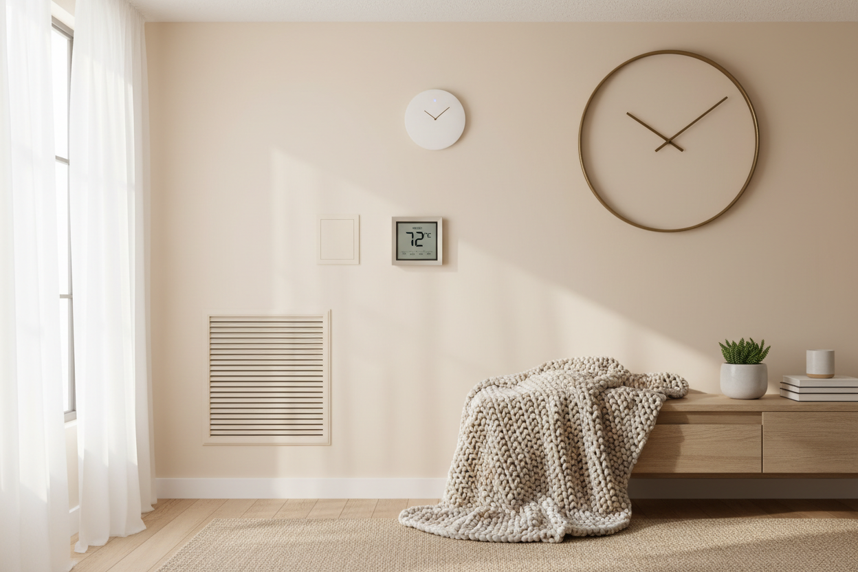 Improve Indoor Comfort with HVAC, Fire Safety, and Clocks