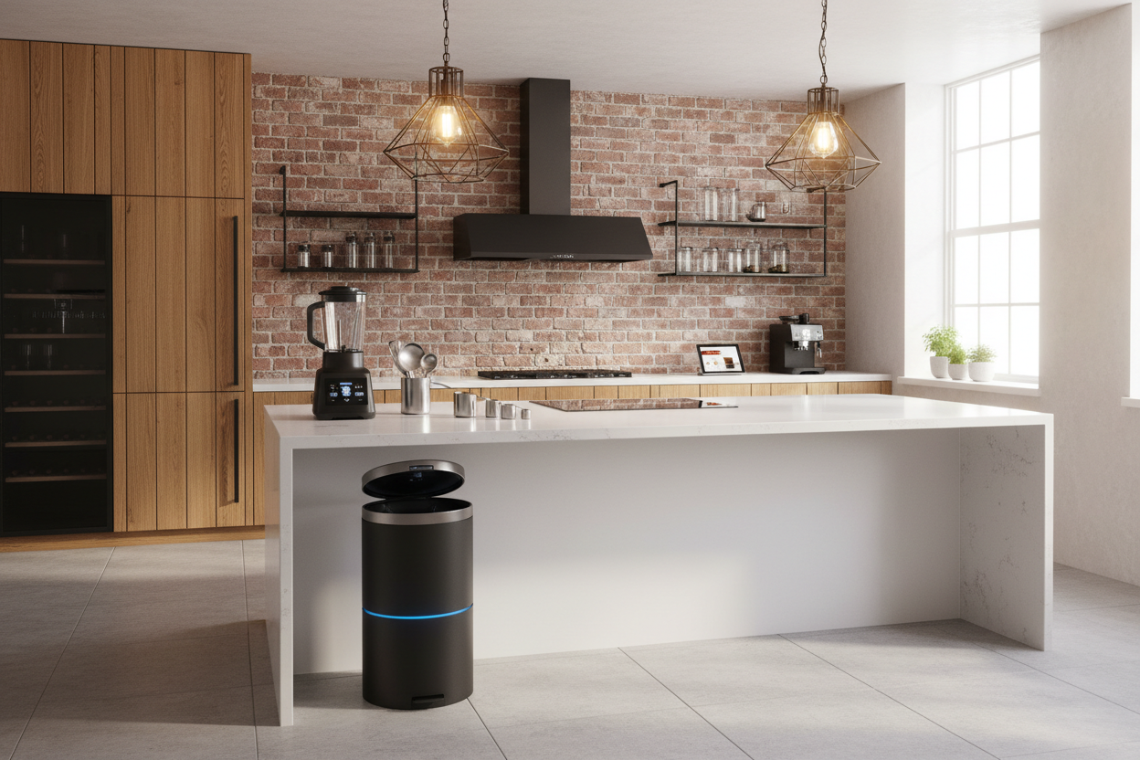 Smart Home Improvements with Kitchen Utensils & Gadgets, Trash, and Building Materials