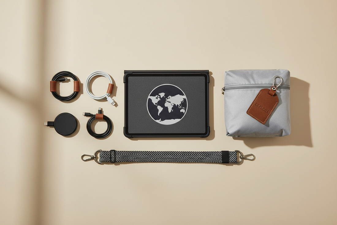 Travel Without the Cable Chaos: Tablet Accessories, Lanyards & Wrist Straps, and Luggage & Travel Gear