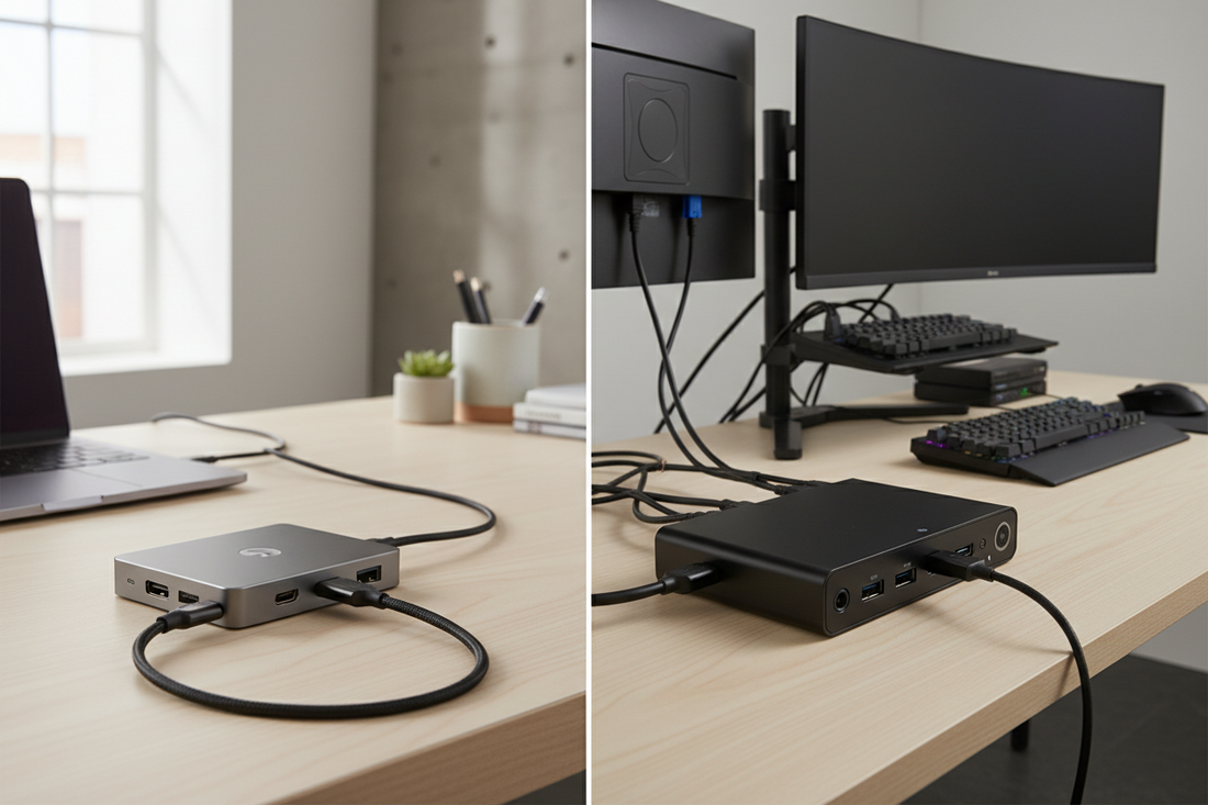 USB-C Hub vs. Docking Station: Which One Do You Need?