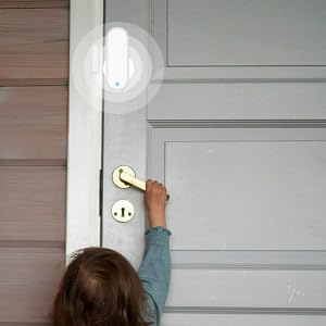 Heiman WiFi Door Window Alarm Sensor, Smart Wireless Magnetic Contact Sensor - Image 8