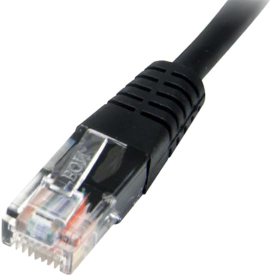 StarTech 10ft Black Molded Cat5e UTP Patch Cable - Image 4
