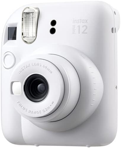 Fujifilm Instax Mini 12 Instant Camera Clay White - Image 3