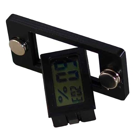 2 Pcs Magnetic Jumping Spider Enclosure Thermometer and Humidity Gauge - Image 7