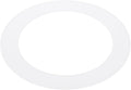 PATIKIL 3.8" ID 5.2" OD Plastic Trim Ring, Ceiling Light Goof Rings Matte by PATIKIL