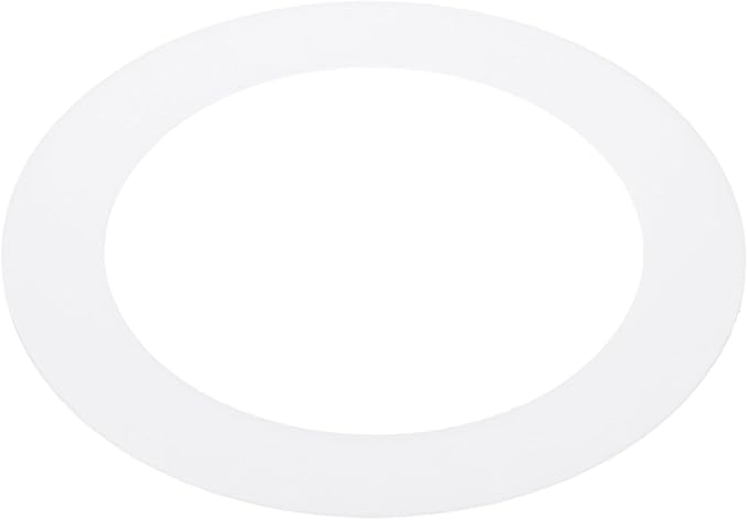 PATIKIL 3.8" ID 5.2" OD Plastic Trim Ring, Ceiling Light Goof Rings Matte by PATIKIL