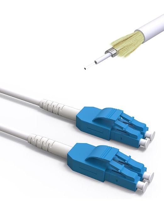 90M Armored Fiber Optic Cable Uniboot LC to LC Single Mode, OS2 LC-LC SMF Fiber - Image 8