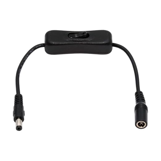 ChenYang DC Power Switch Extension Cable DC 5.5x2.1mm Male to Female - Image 8