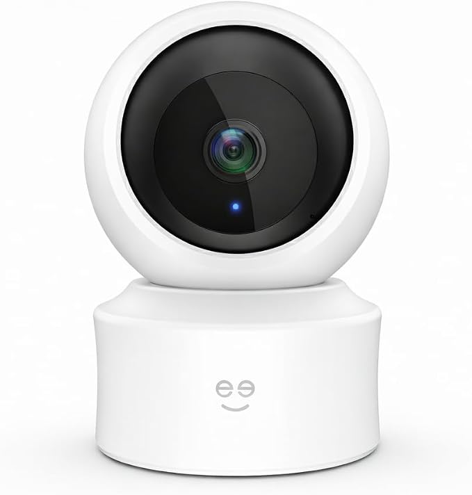 Geeni Scope Ultra 2K 360° Smart Indoor Camera, 1440p HD Auto-Tracking, Dual by Geeni