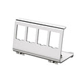 4-Port Metal DIN-Rail Mounting Module by Enmane