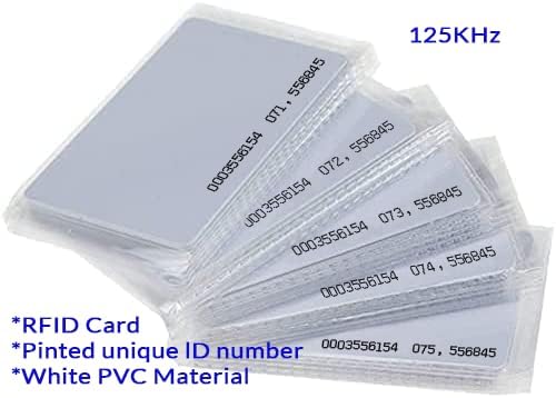 Contactless 125kHz RFID Proximity Cards Smart ID Card 0.8mm Thick - Image 3
