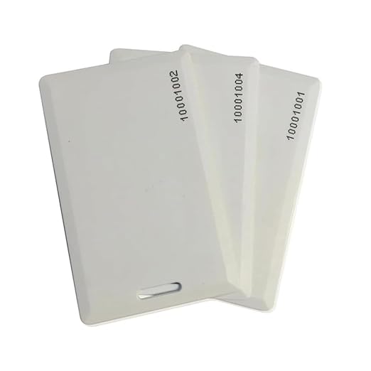 50 pcs 26 Bit Proximity Clamshell Weigand Prox Swipe Cards Compatable by Unknown