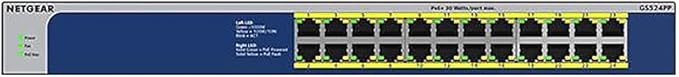 NETGEAR 24-Port Gigabit Ethernet Unmanaged PoE Switch - - Image 6