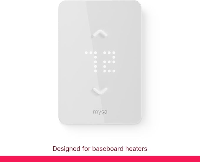 Mysa Smart Thermostat LITE for Electric Baseboard Heaters 240V | DIY Install | - Image 2