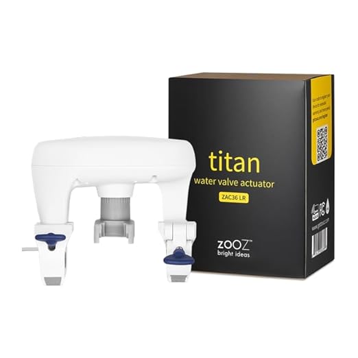 Zooz Z-Wave Long Range 700 Series Titan Water Valve Actuator ZAC36 | Compatible by ZOOZ