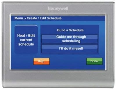 Honeywell TH9320WF5003 WiFi 9000 Color Touchscreen Thermostat, Works - Image 4