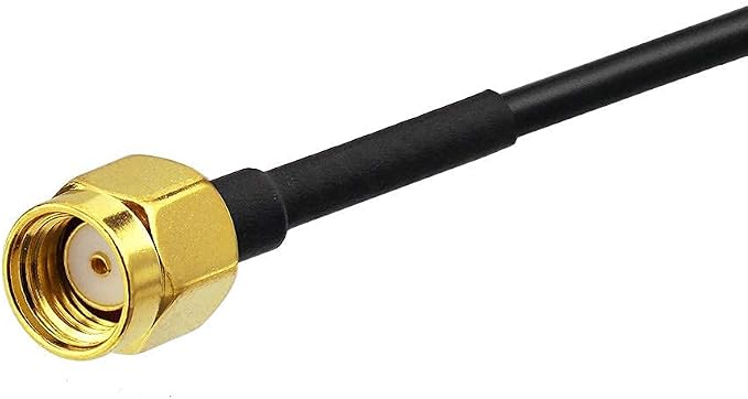 Bingfu RP-SMA Male to RP-SMA Female Bulkhead Mount RG174 WiFi Antenna Extension - Image 6