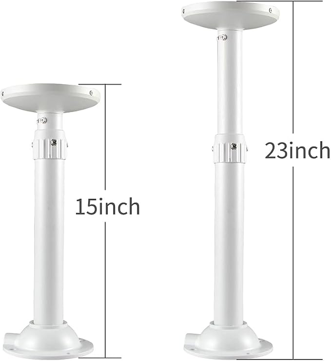 Security Camera Mount Bracket, Dome Camera Mount Universal Camera Wall Mounting - Image 2