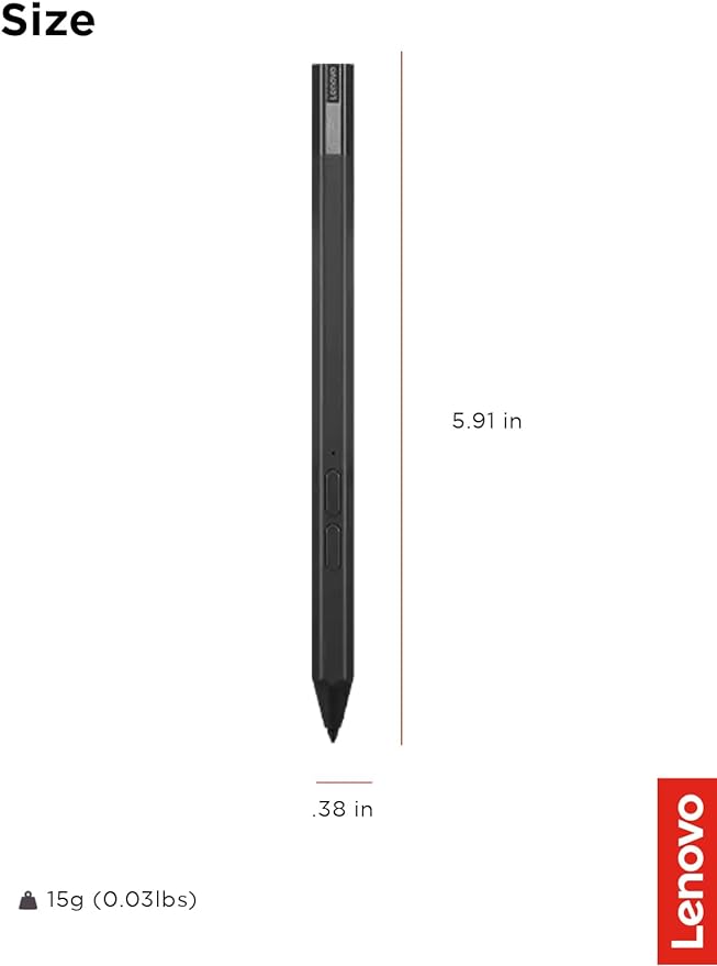 Lenovo Precision Pen 2 – USB-C Charging – Tilt Recognition – Pen is Only - Image 7