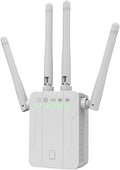 WiFi Extender 1300Mbps, Dual Band 2.4GHz 5GHz Signal Booster, Low Latency by Unknown