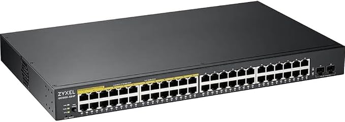 Zyxel 48 Port PoE Switch | Smart Managed | Gigabit Network Ethernet Switch | - Image 4