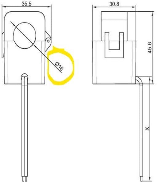 Smart Home Energy Monitor with 2 x 120A CTs, Live Electricity Usage Tracking - Image 8