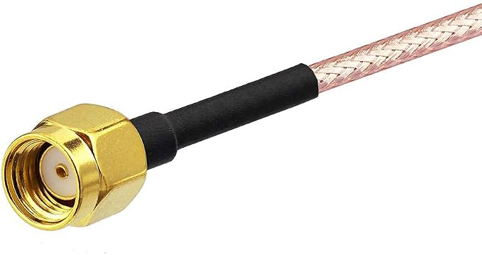 Bingfu WiFi Antenna Extension Cable RP-SMA Male to RP-SMA Female Bulkhead Mount - Image 5