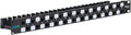 ICC 24-Port CAT6A Keystone 1U Patch Panel by ICC