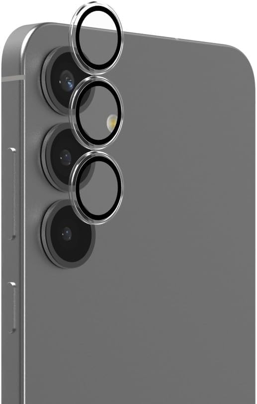 ZAGG Glass Elite Anti-Reflective Samsung Galaxy S25+ Camera Lens Protector – - Image 9