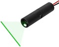 Green Line Laser Module 520nm Class I, >90° Fan Angle, 1~20 meters working by Quarton