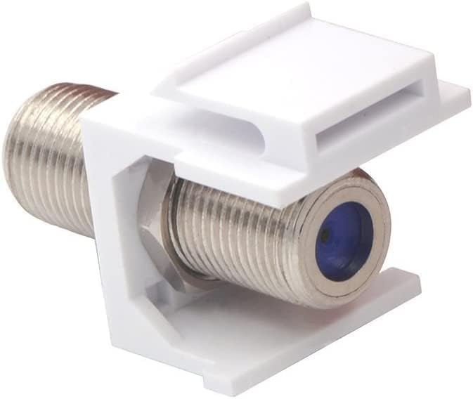 VCE Coax Keystone Jack Insert 3GHz Coaxial Cable Connector, F-Type RG6 Cable - Image 6