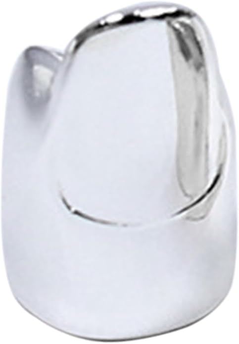 LIANXUE Metal Nail Cover Ring Hip Hop Cosplay Unisex Punk Gold Silver Color - Image 5