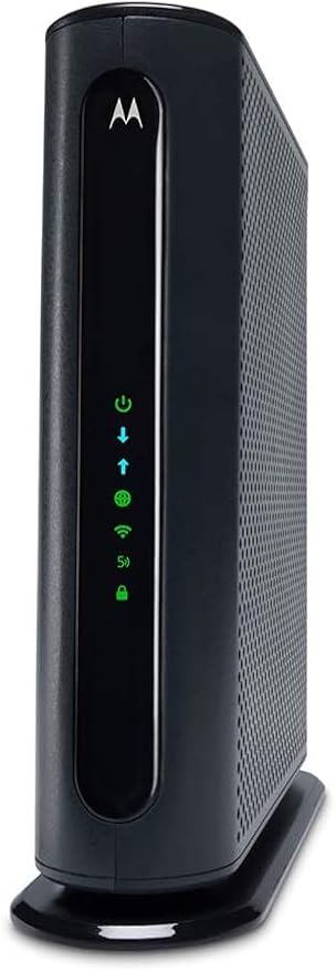 Motorola MG7550 Modem Wi-Fi Router Combo by Amazon+Renewed