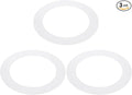 PATIKIL 5.9" ID 8.1" OD Plastic Trim Ring, Translucent Matte White by PATIKIL