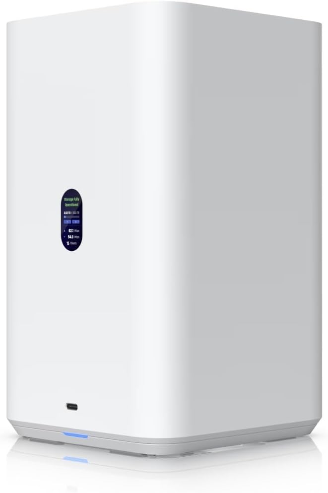 Ubiquiti NAS System UNAS-2 2 trays 3.5" White - Image 3