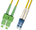 75M - Singlemode Duplex Fiber Optic Cable - LC/UPC to SC/APC by UltraSpecCables