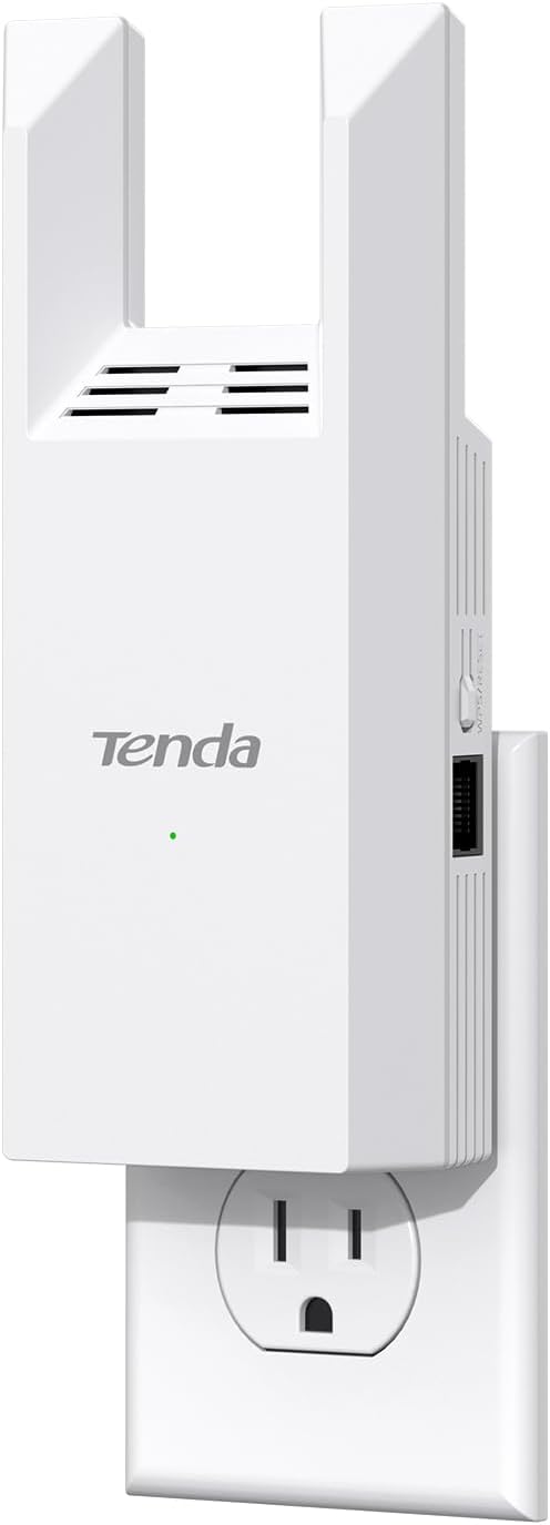 Tenda WiFi Range Extender AC1200, Dual-Band867Mbps 5GHz/300Mbps 2.4GHz by Tenda