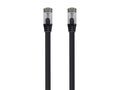 Monoprice Cat8 50ft Black Patch Cable Double Shielded 26AWG 2GHz 40G Pure Bare by Monoprice