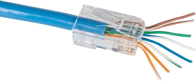 Klein Tools VDV026-813 RJ45 Ethernet Cable Tester and Crimper Kit, Pass-Thru - Image 7