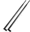 8dBi High Gain Long Range Dual Band WiFi 2.4GHz 5GHz 5.8GHz MIMO RP-SMA Male by TREADALT-TEC