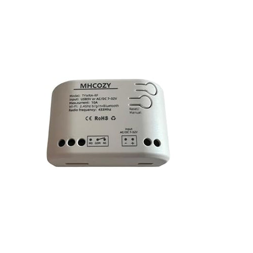 1 Channel USB 5V 7-32V Tuya app WiFi Wireless Remote Dry Contact Smart Relay by MHCOZY