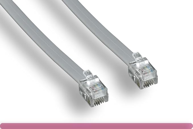 RiteAV - 95FT RJ12/M to RJ12/M 6P6C Straight by RiteAV
