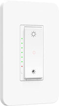 Nexete Smart Wi-Fi Dimmer Switch, Dim Lighting from Anywhere, 3-Way/Single Pole by Nexete