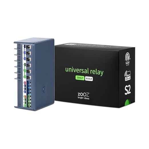 Zooz Z-Wave Long Range Relay ZEN17 800LR by ZOOZ