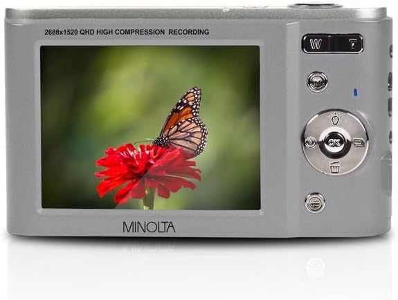 Minolta MND20 44MP Digital Camera – 2.7K Ultra HD Video, 16X Digital Zoom - Image 5